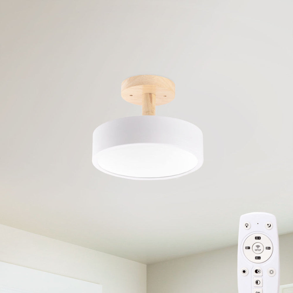 Plafon LED 15W 1250Lm Controle Remoto (Intensidade-CCT) 10.000H [HO-CCT-DL15W]