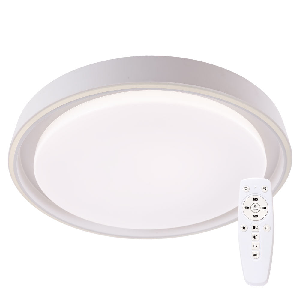 Plafon LED 27W 2.700Lm Redondo BiColor "Sara" CCT Selecionável 40.000H [HO-CCT-LED03]