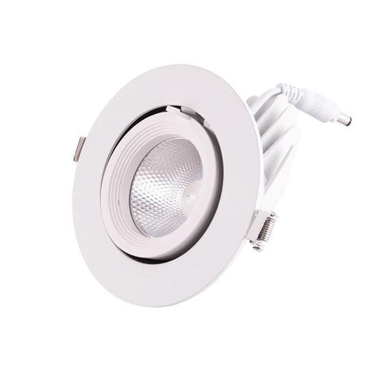 Foco Downlight LED 15W 2550Lm 4000ºK Circular Ajustável 40.000H [HO-COB-C-OR-15W-W]