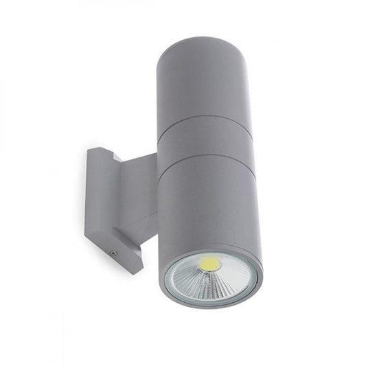 Aplique LED 30W 2246Lm 2700ºK Violeta IP65 40.000H [HO-COBWALL-2X15-WW]