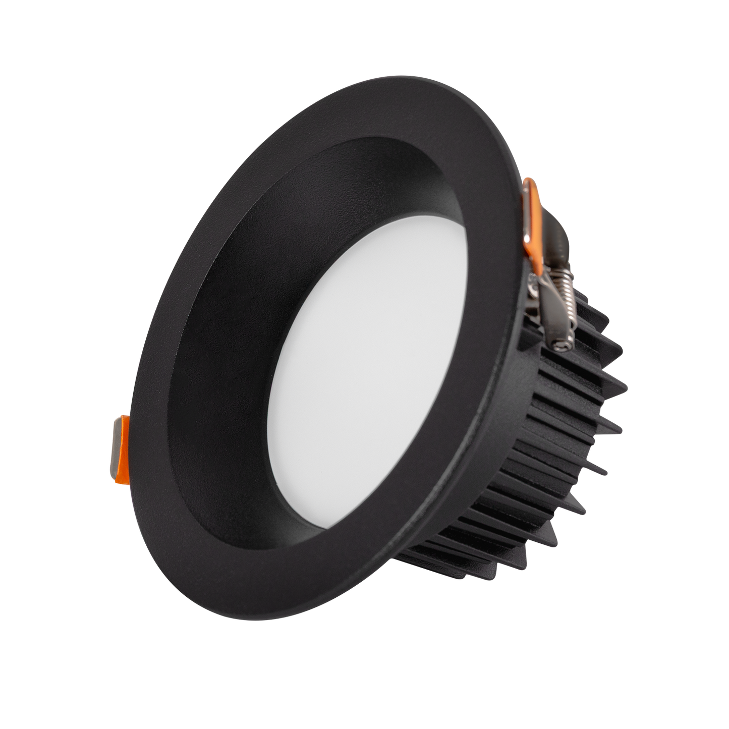 Foco Downlight Circular LED 9W 900Lm 3000ºK Antirreflexo UGR19 40.000H Preto