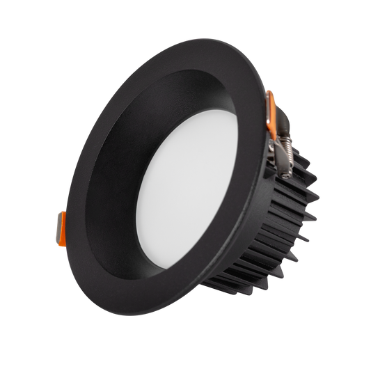 Foco Downlight Circular LED 9W 900Lm 4000ºK Antirreflexo UGR19 40.000H Preto