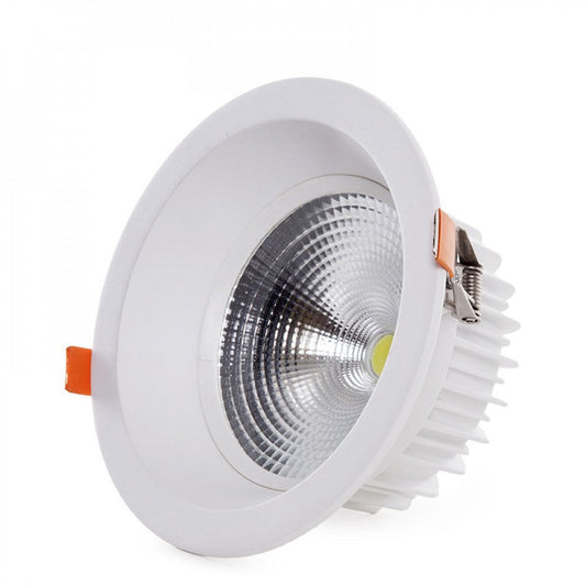 Foco Downlight Circular LED 18W 2520Lm 4200ºK Antirreflexo UGR19 40.000H [HO-DL-AD-COB-18W-W]
