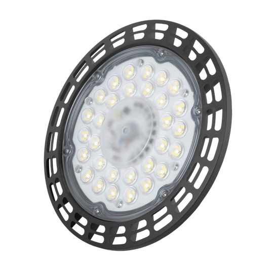Luminária LED UFO alta 100W 10.000Lm 6500ºK [HO-ICUFO-100W-03-CW]