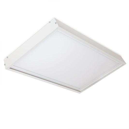 Painel LED 24W 2.100Lm 6000ºK 60x30cm + Kit Superfície 40.000H [HO-KITPAN60X30-24W-CW]