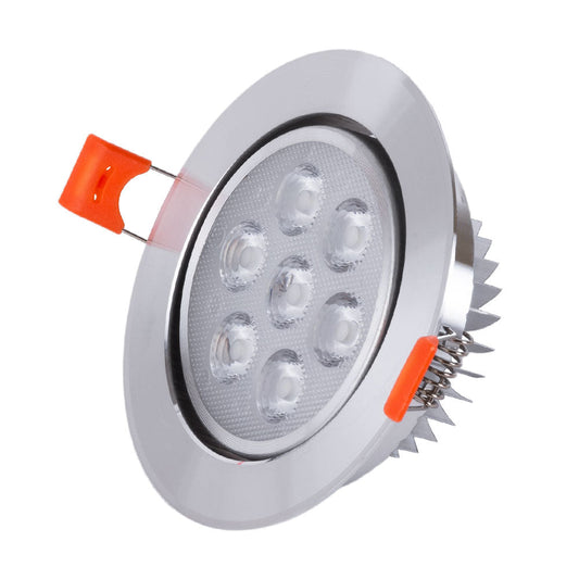 Foco Downlight LED 7W 700Lm 4200ºK Circular 40.000H [HO-LEDDOWN-7W-W]