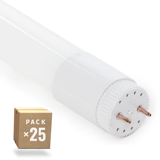 Pacote de 25 Tubos LED T8 9W 1260Lm 6000ºK Vidro 60Cm 40.000H [HO-LM1056-CW]