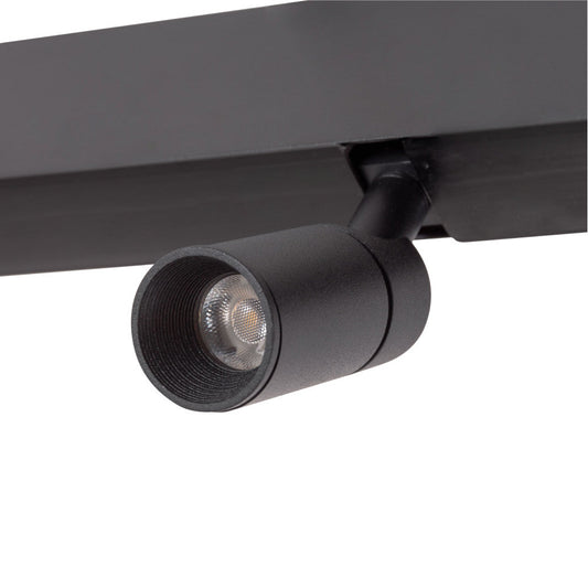 Mini Luminária LED 5W 500Lm CRI90 3000ºK Trilho Magnético 40.000H [HO-MGCTRACK-5W-WW]