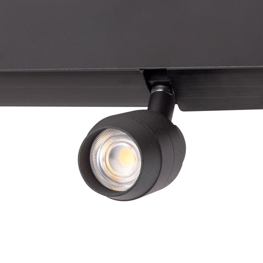 Mini Luminária LED 9W 900Lm CRI90 4200ºK Trilha Magnética 40.000H [HO-MGCTRACK-9W-W]