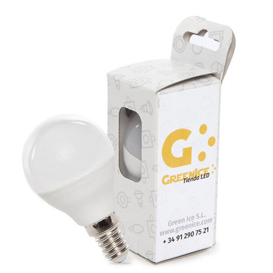 Lâmpada LED E14 5W 384Lm 2700ºK Caixa Personalizada 40.000H [HO-P45-E14-5W-RC-WW-EP06]
