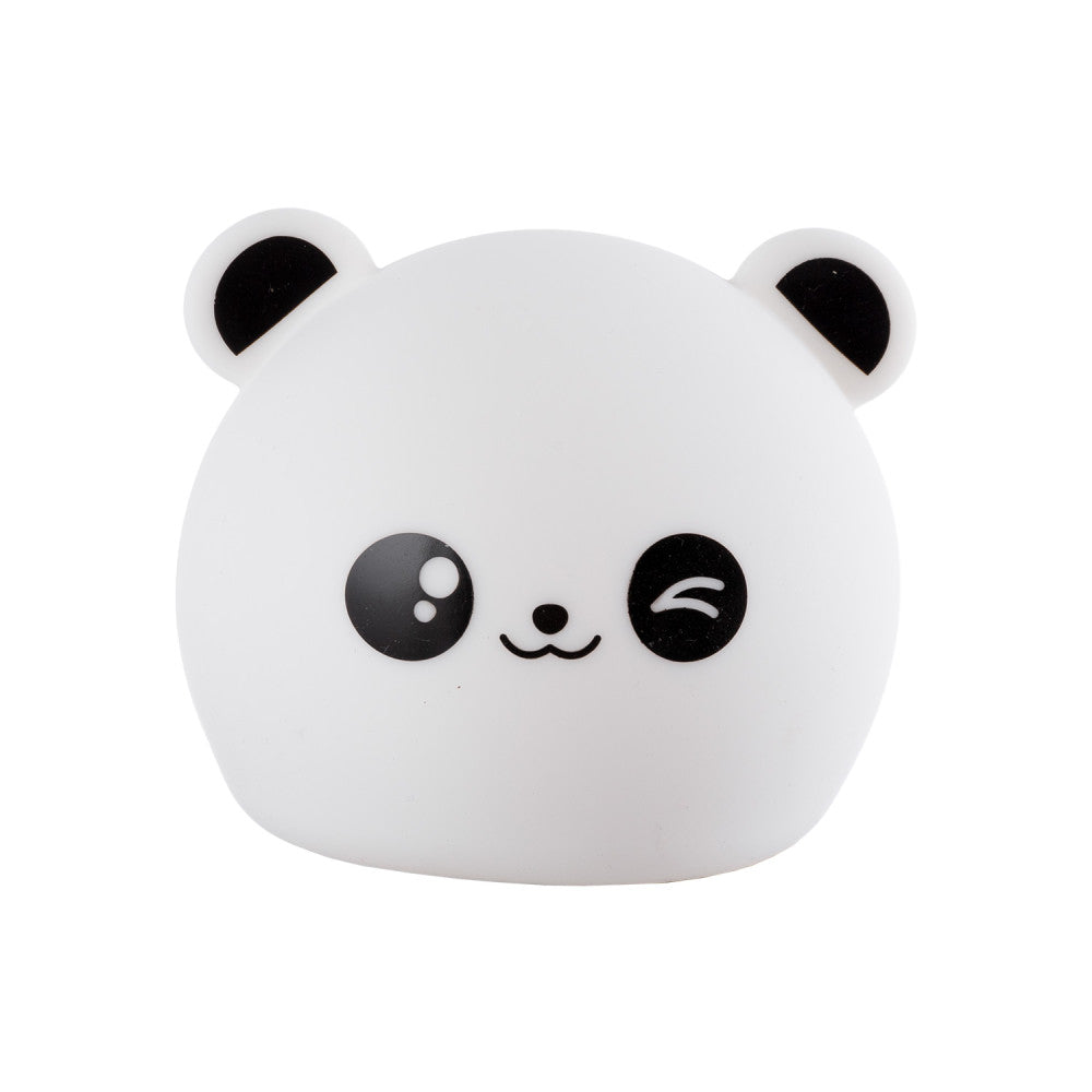 Candeeiro de mesa LED infantil regulável por palmas 5VDC/USB 6500K [HO-PANDA-WW-CW]