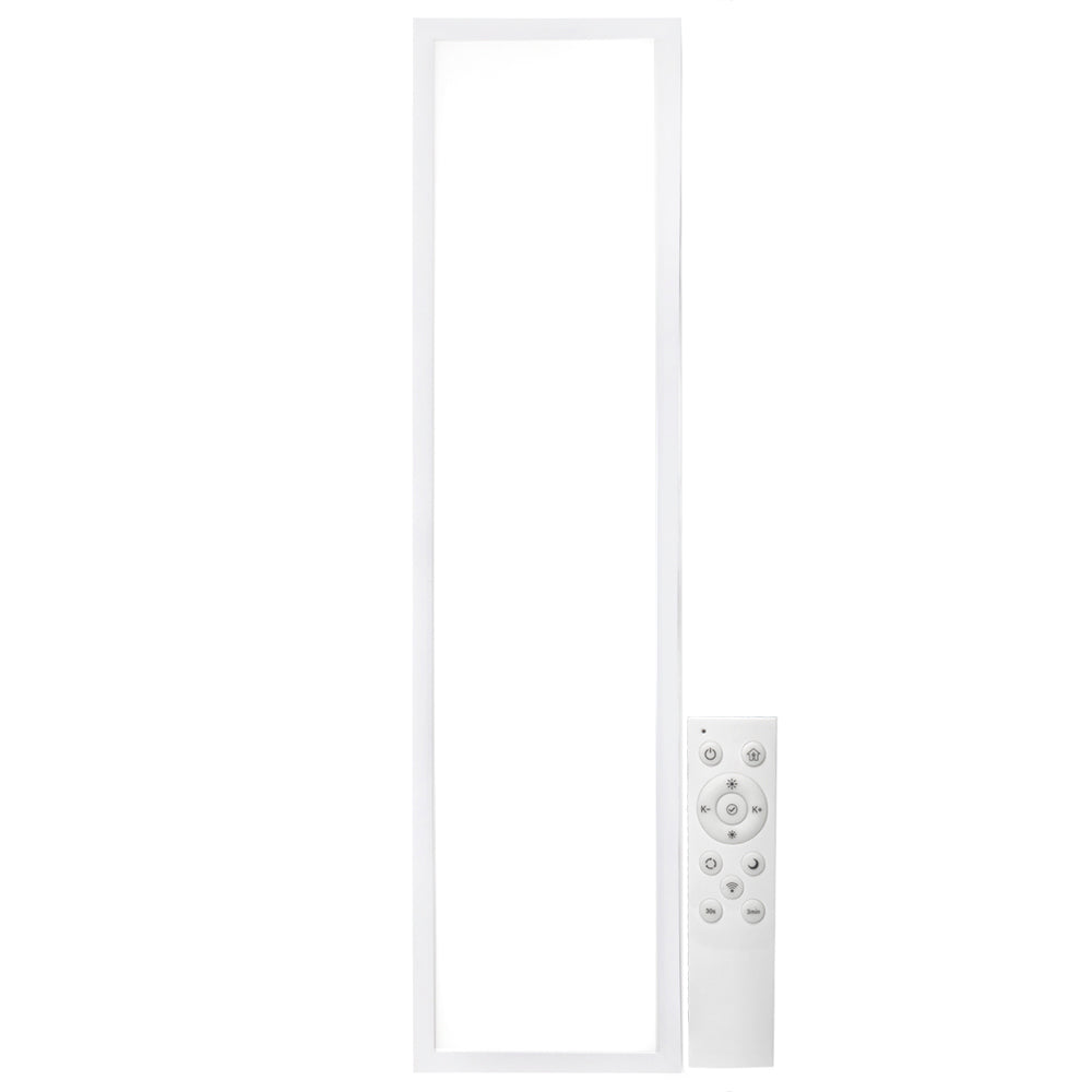 Painel LED Superslim 72W 7.200Lm 120x60Cm Controle Remoto Branco (Intensidade-CCT) 40.000H [HO-PANMB595119572W-RC]
