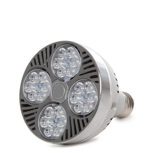 Lâmpada LED E27 35W 2800Lm 4200ºK PAR30 Ventilador 40.000H [HO-PAR30-35-WF-W]