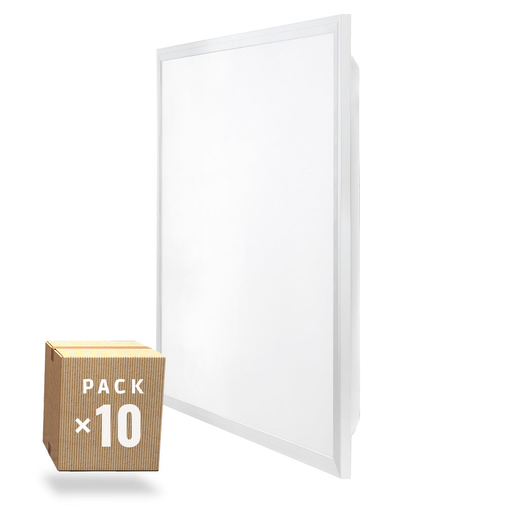 Pack 10 Painel LED 40W 4.400Lm 6000ºK 60x60Cm Treliça UGR19 40.000H [HO-PG-600x600-40W-CW-PK10]