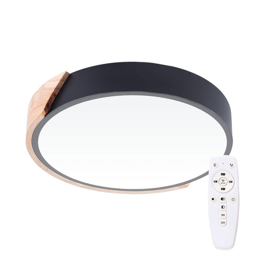 Plafon LED 18W 1.800Lm Circular Bicolor "Addilyn" Temperatura de Cor Ajustável 40.000H [HO-PL-BI-18W-01]