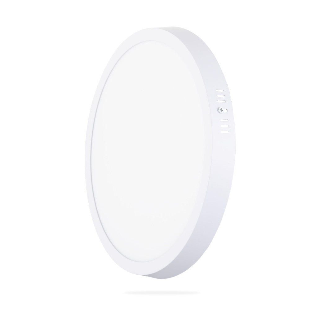 Luminária de teto LED 24W 2400Lm CCT 3000-6000ºK Circular 40.000H [HO-PLAF-C-24W-CCT]