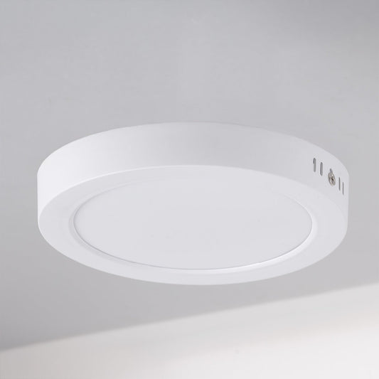 Plafon de superfície LED 100Lm/W 12W 1200Lm 6000ºK IP20 [HO-PLC-12W-1200LM-CW]