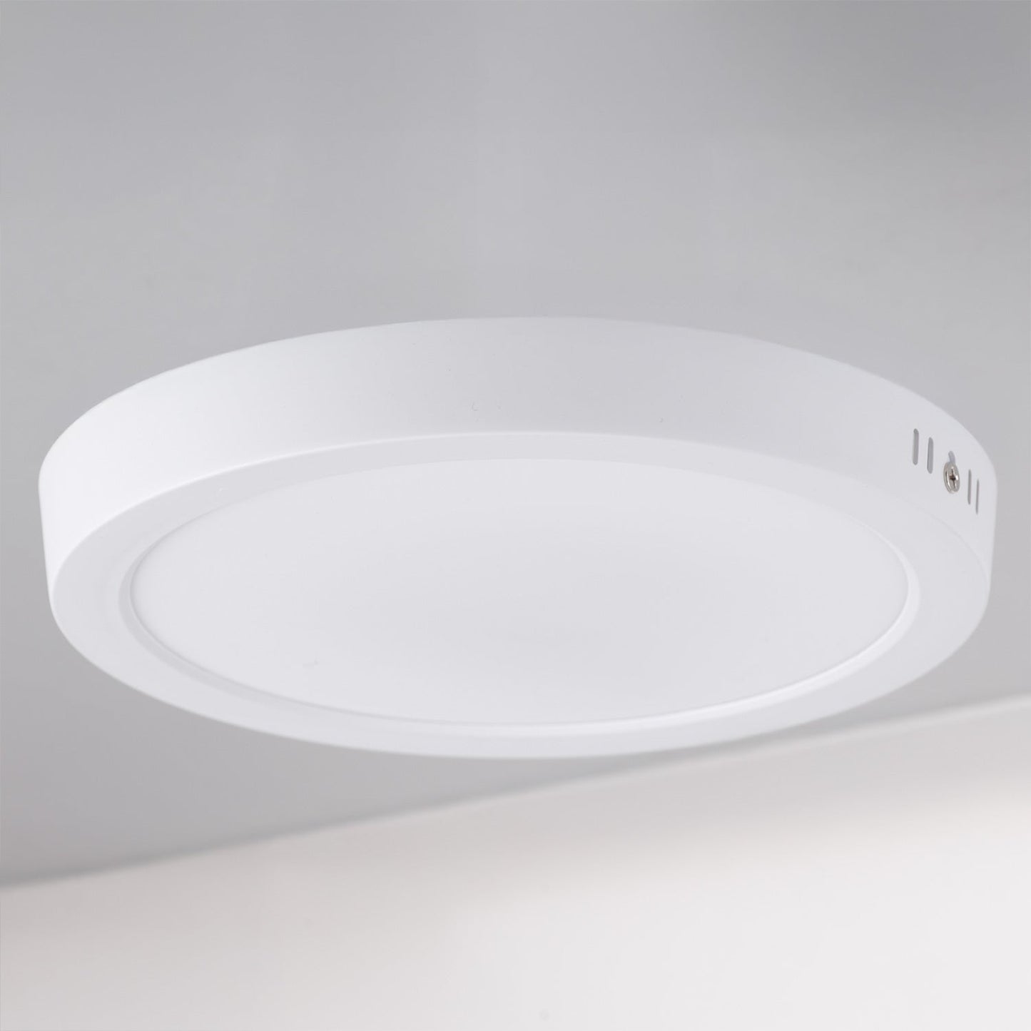 Plafon de superfície LED 100Lm/W 18W 1800Lm 4000ºK IP20 [HO-PLC-18W-1800LM-W]