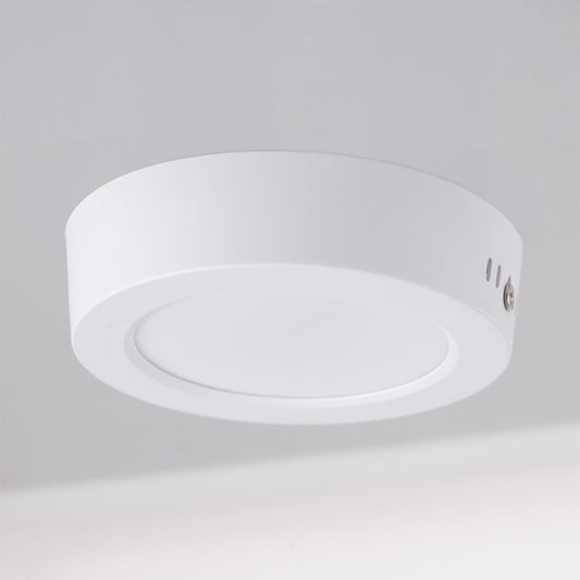 Plafon de superfície LED 100Lm/W 6W 600Lm 6000ºK IP20 [HO-PLC-6W-600LM-CW]