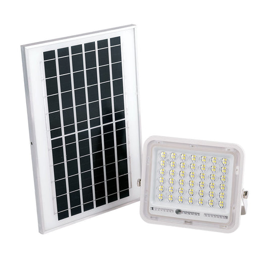 Projetor LED Solar 40W 6500K Painel: 6V/8W Battery: 3.2V/5000Mah Remote Control [Ho-Solarfl-40W-02]