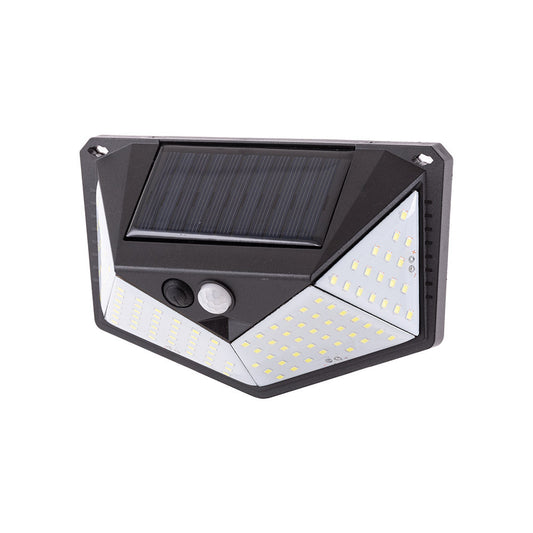 Lâmpada de Parede LED 6000ºK Sensor Solar IP65 40.000H [HO-SW6080-PIR]