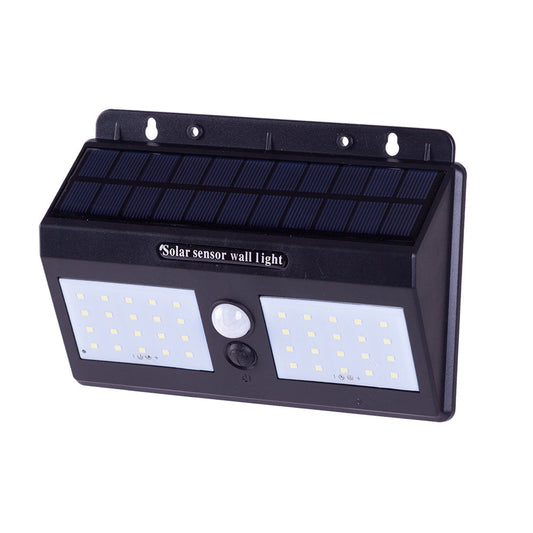 Aplique LED 6000ºK Sensor Solar IP65 40.000H [HO-SW8019-PIR]