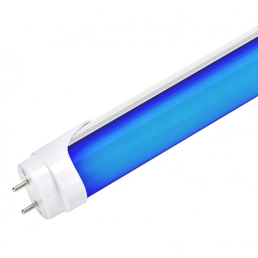 Tubo LED T8 18W 1.500Lm 120Cm Difusor Opala - Azul 40.000H [NE-T8-1200-18W-BO]