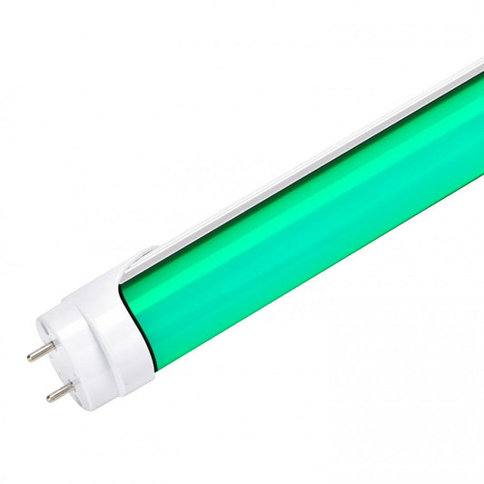 Tubo LED T8 18W 1.500Lm 120Cm Difusor Opala - Verde 40.000H [HO-T8-1200-18W-G-O]