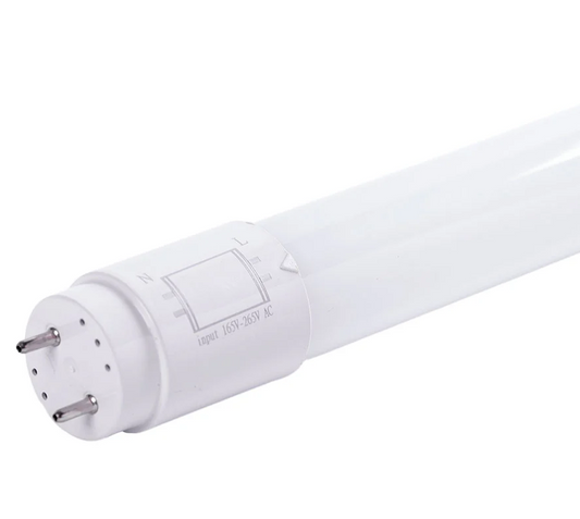 Tubo LED T8 22W 3.520Lm 6000ºK Vidro 150Cm Conexão 2 Extremidades 40.000H [HO-T8GL150-22W-CW]