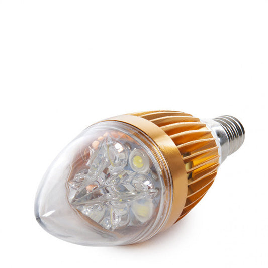 Lâmpada LED E14 5W 376Lm 2700ºK 12VAC/Dc 40.000H [HO-VE12V-E14-5W-WW]