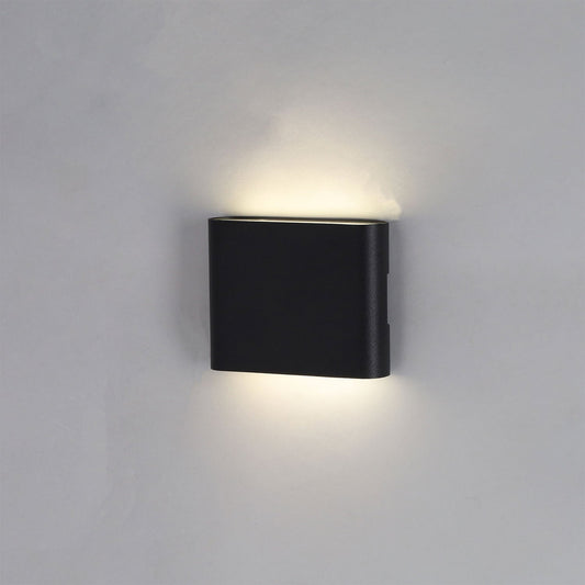 Aplique LED "Medford" 2x3W Preto [HO-WALL-27-2x3W-B-WW]