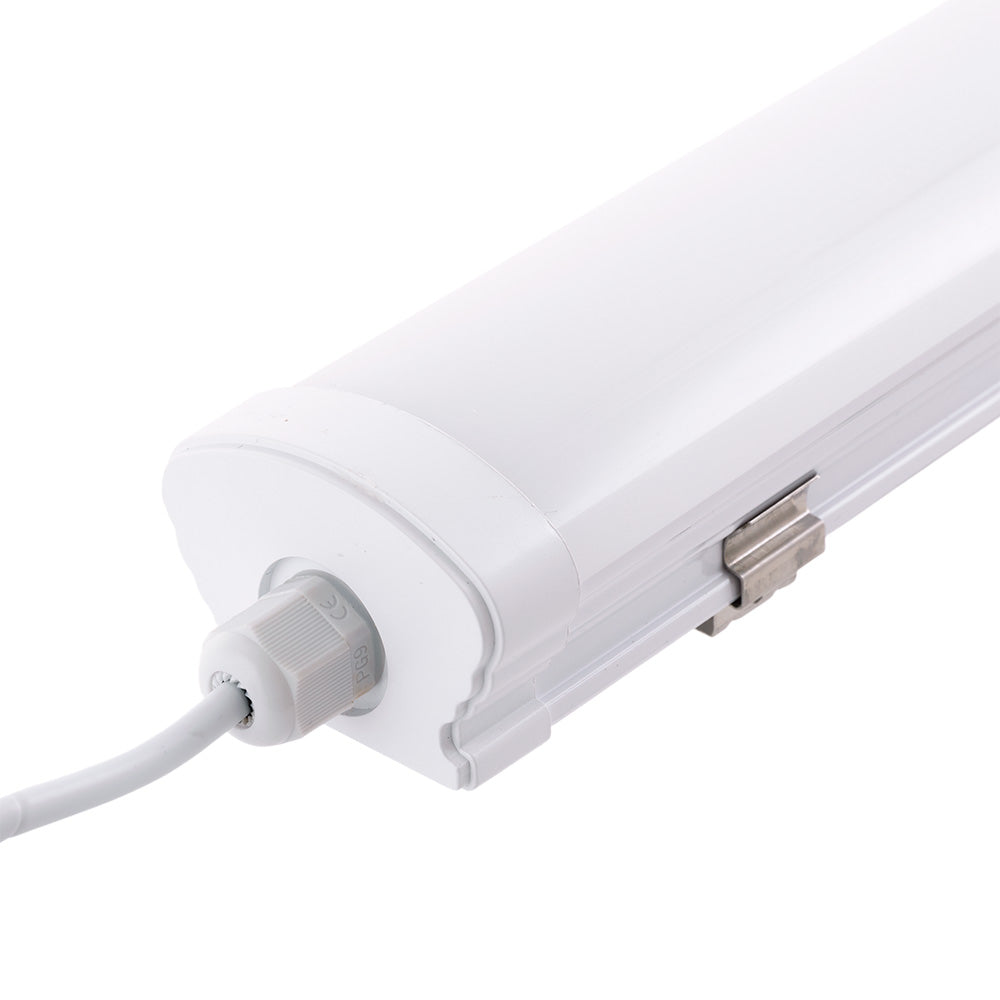 Equipamento LED à prova d'água 40W 3.600Lm 6000ºK 120Cm IP65 50.000H Sensor de proximidade de micro-ondas [HO-WP-40W-1200-CW]