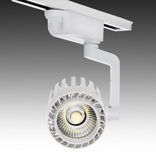 Foco LED para Carril 30W 1.872Lm 2700ºK "Faith" Monofásico 40.000H [IDI-FC-D-30-WW]