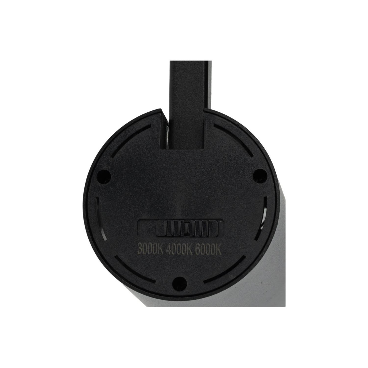 Foco de Carril LED 30W Zoom Ajustável 15 60º 3CCT 3000K 4000K 6000K Branco ou Preto IP20