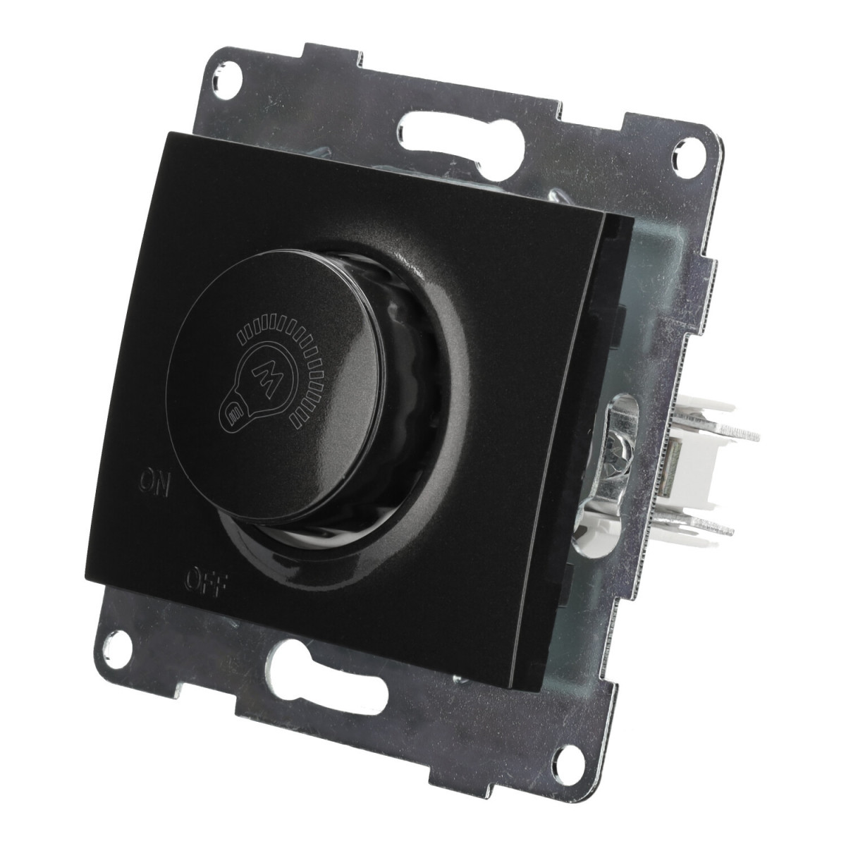Regulador Dimmer Interruptor LED 500W Série PC com Moldura Espelho