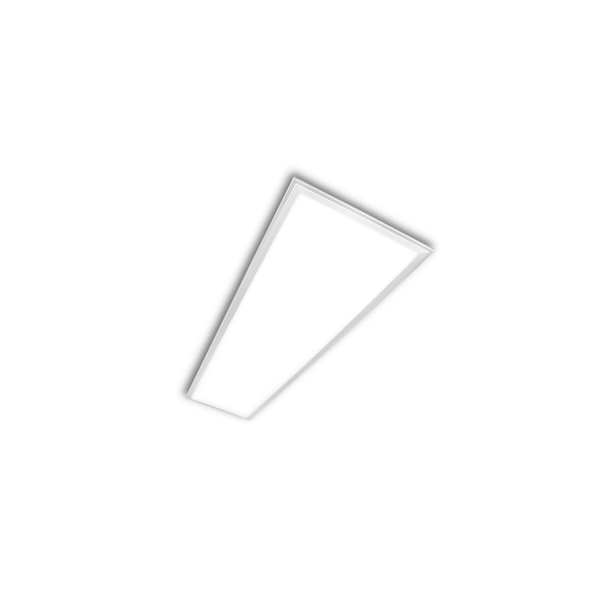 Painel LED 60x120 72W 7200lm Branco Frio 6000K Neutro 4500K Moldura Branca IP20