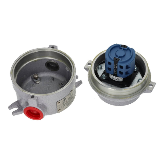 Interruptor ATEX 4 Polos 16A IP66 Alumínio Zonas 1, 2, 21 e 22 5 Anos Garantia