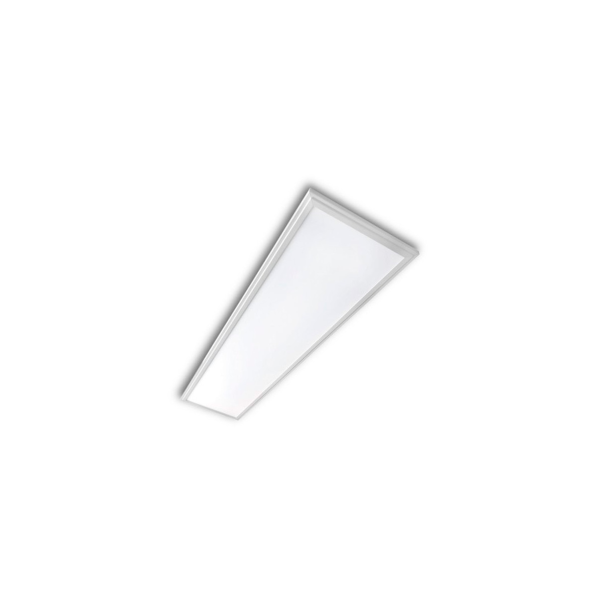 Painel LED 30x120 40W Backlit 3800lm Branco Frio 6000K Neutro 4000K Moldura Branca IP20