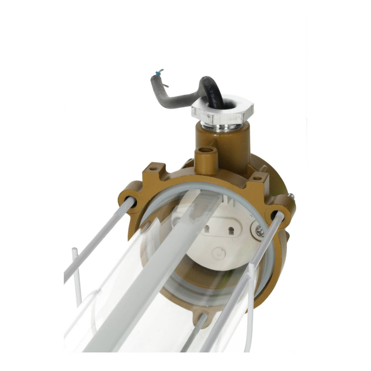 Armadura Estanque ATEX 1 Tubo LED T8 1200mm IP65 Zonas Explosivas Garantia 5 Anos