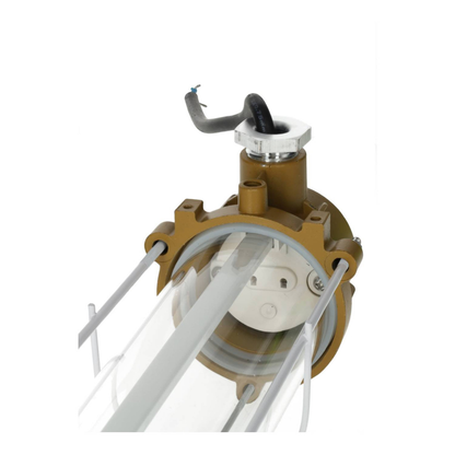 Armadura Estanque ATEX 1 Tubo LED T8 1200mm IP65 Zonas Explosivas Garantia 5 Anos