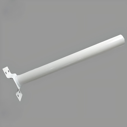 Suporte de Parede para Luminária de Iluminação Pública de Rua Ø50mm Aço Galvanizado Branco