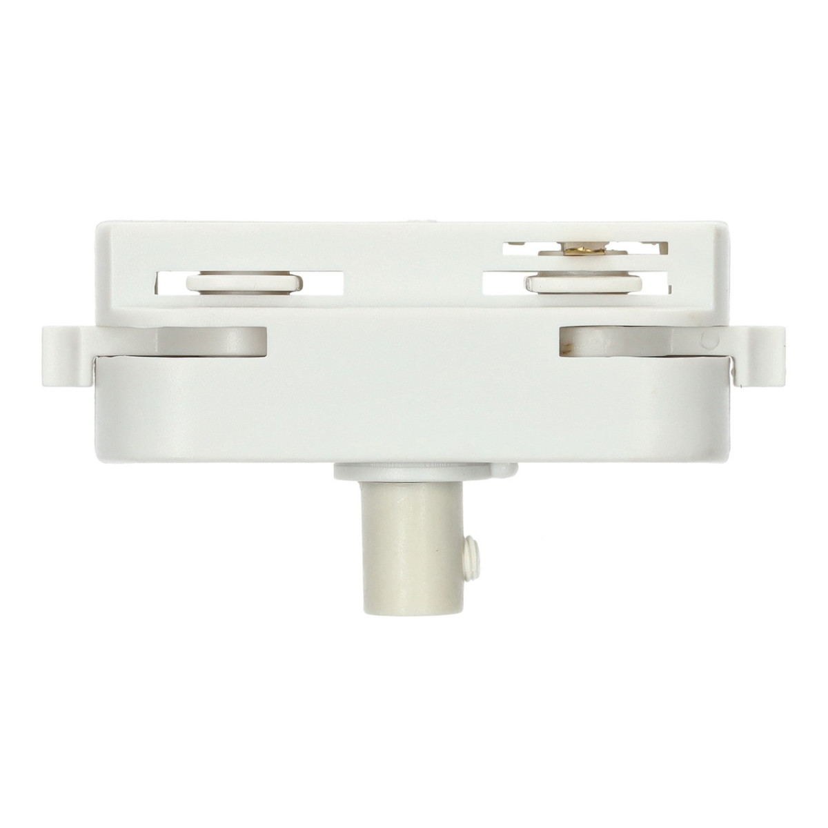 Adaptador de Carril Monofásico para Candeeiros Suspensos Branco ou Preto IP20