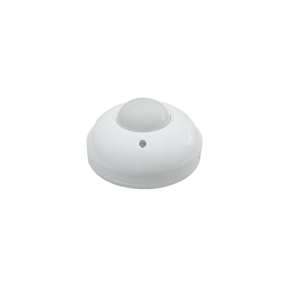 Sensor de Movimento PIR 360º Teto 1200W Ajustável Tempo e Sensibilidade