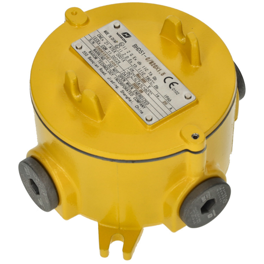 Caixa de Derivação ATEX IP66 3 Vias M20 Alumínio Zonas 1, 2, 21 e 22 5 Anos Garantia