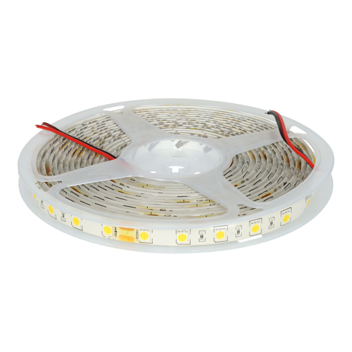 Fita LED 24V 5m 14.4W/m 4200lm | SMD5050 60 LEDs/m | IP65 | Exterior | Dimável - rolo