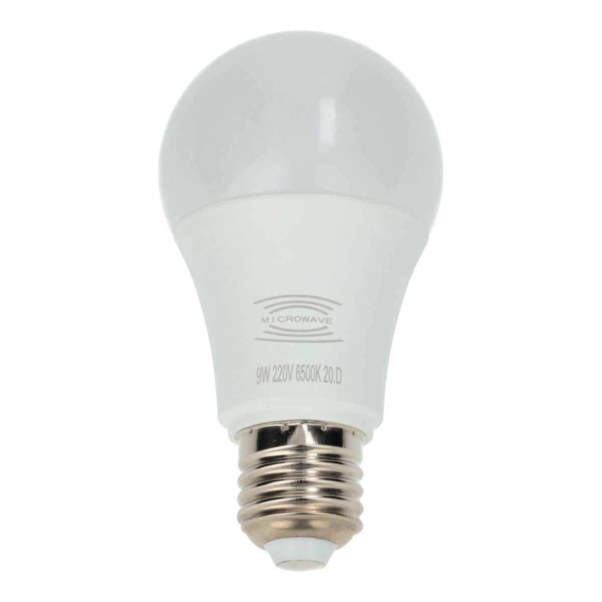 Lâmpada LED E27 9W com Sensor de Movimento Radar + Crepuscular 850lm 6500K 3000K IP20