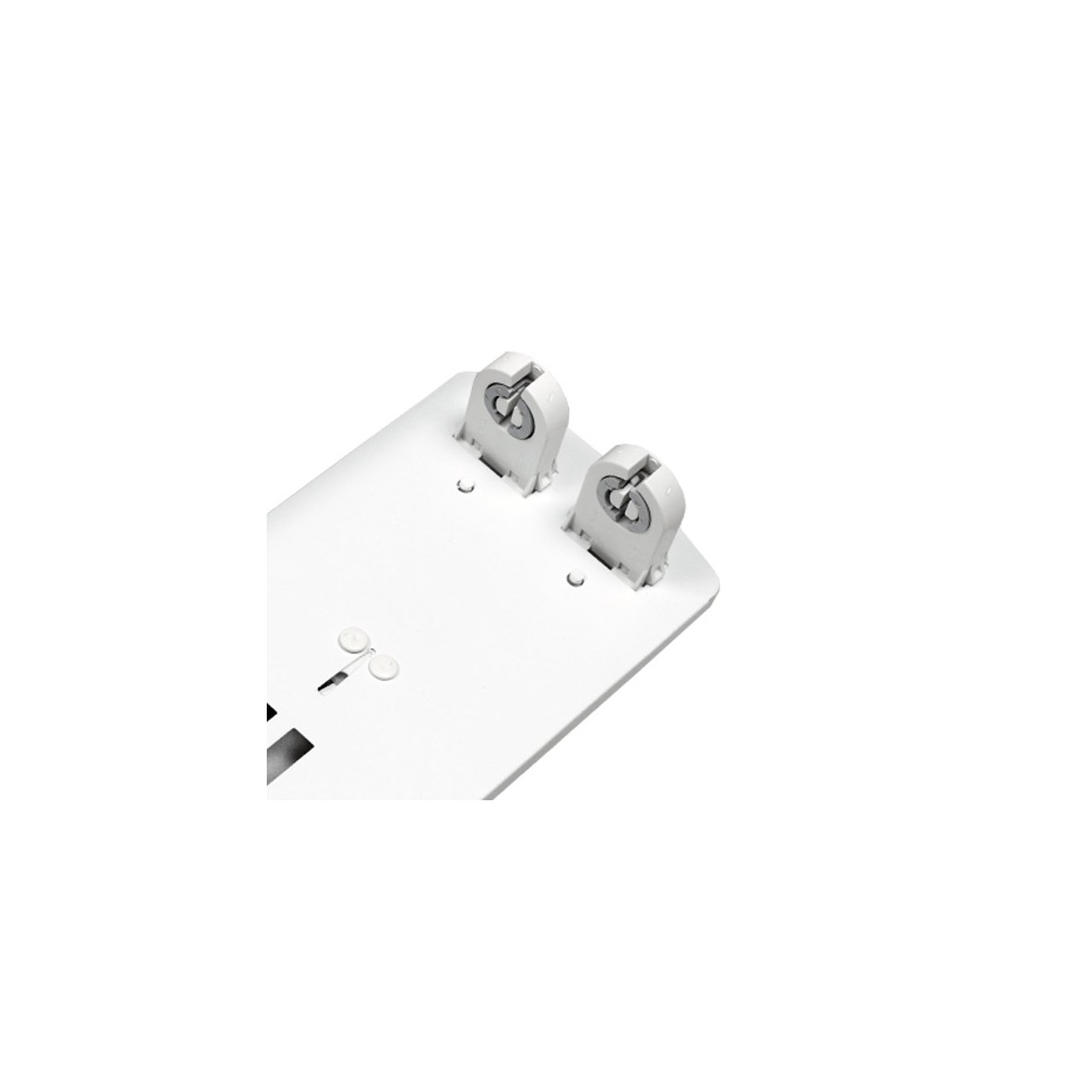 Armadura Estanque 2 Tubos T8 LED 120cm | IP65 | Exterior e Zonas Húmidas | ABS+PS - Conexão