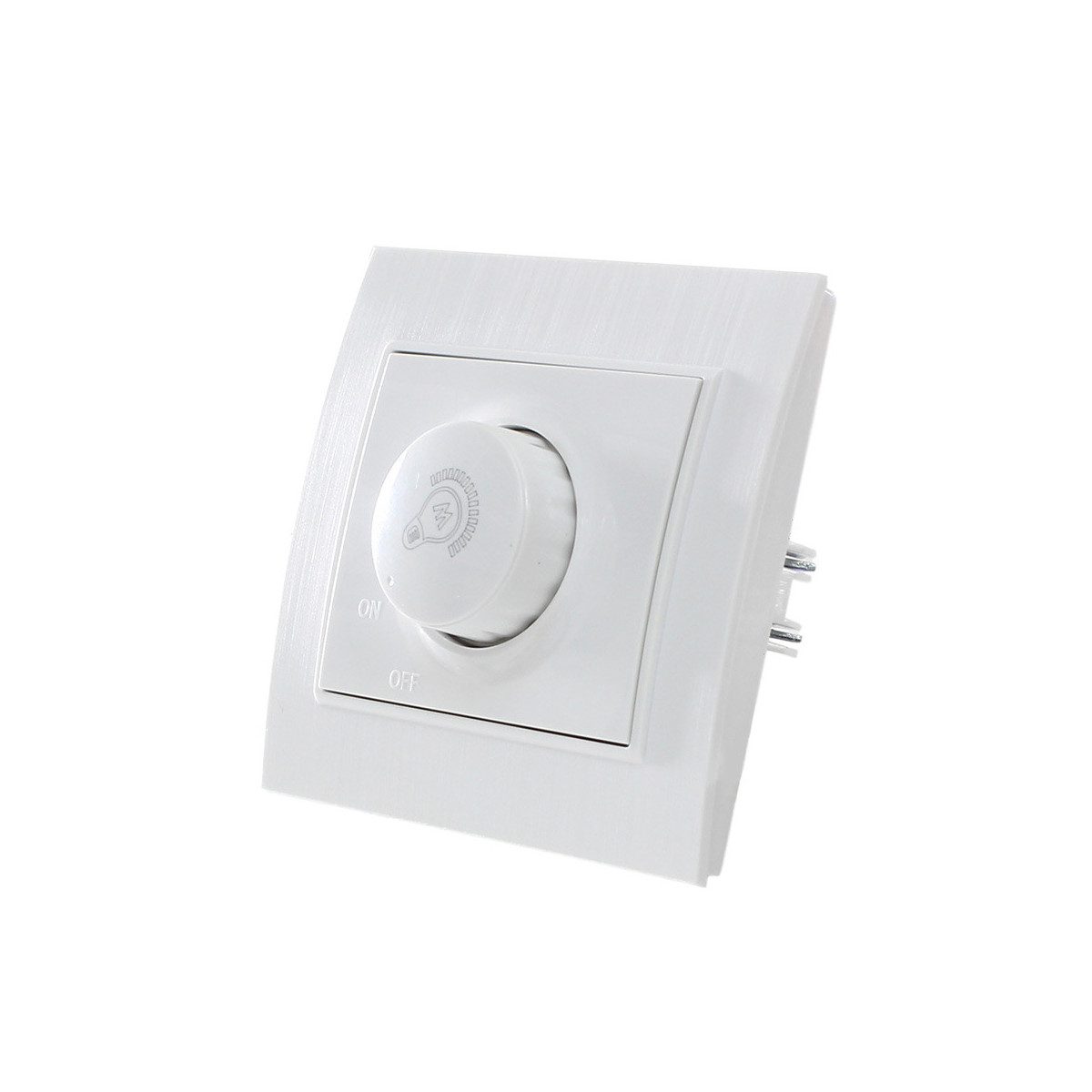 Regulador Dimmer Interruptor LED 500W Série PC com Moldura Espelho