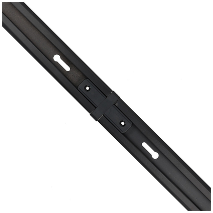 União Reta para Calha de Carril LED Conector em Linha Preto ou Branco