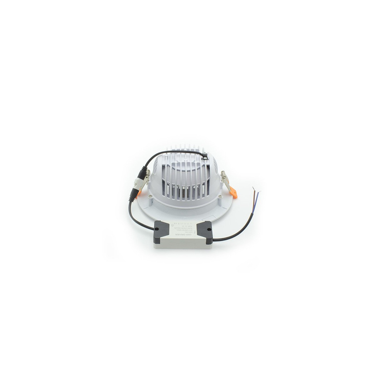 Downlight Circular LED Anti-Dazzle 20W Branco 1600lm Deep Set 90º Ø165mm